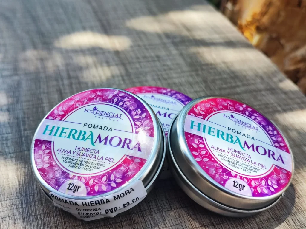 Pomada de hierba mora de 12g Salinas de Guaranda