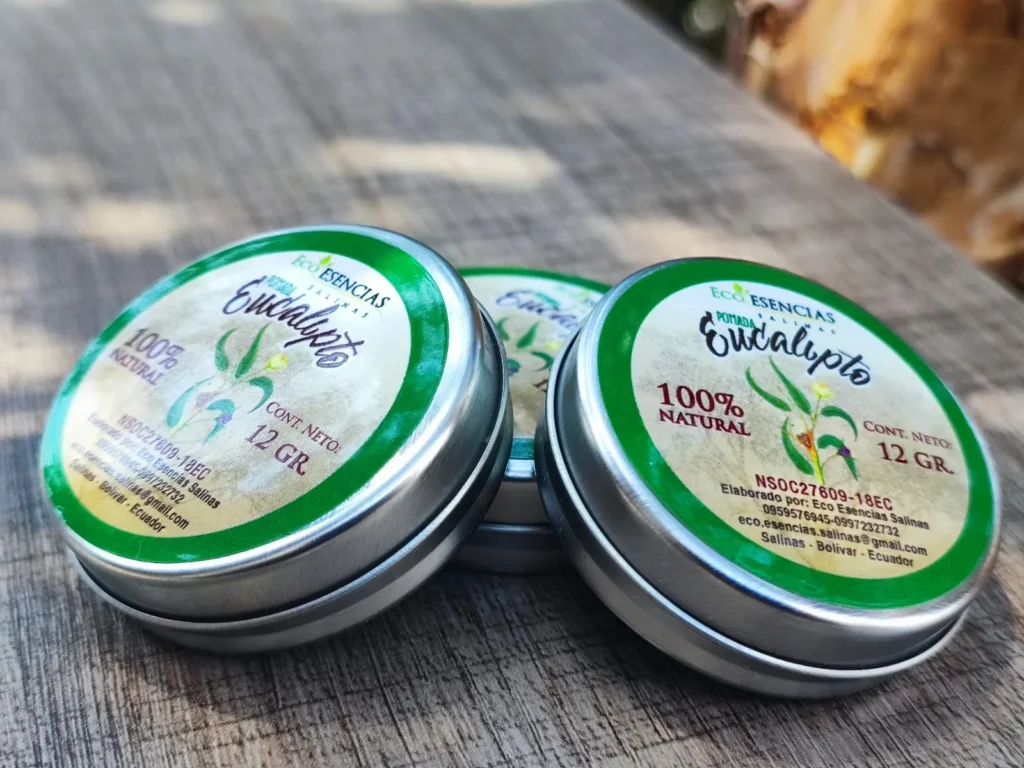 Pomada de eucalipto de 12g Salinas de Guaranda